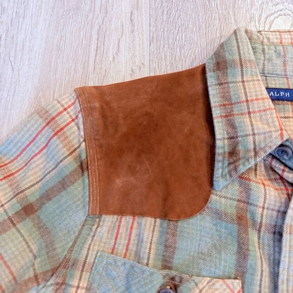 Women's Vintage Ralph Lauren Plaid Long Sleeve Hunting Shirt - Size 6 (small) - Picture 3 of 12